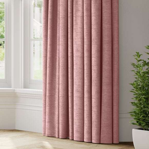 Dunelm pink outlet curtains