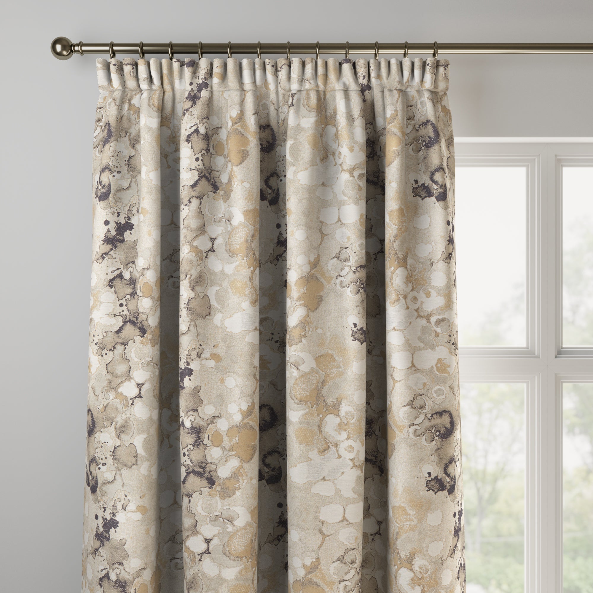 Laverne Made to Measure Curtains Laverne Grey