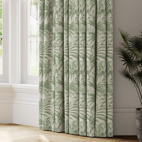 Palm Jacquard Made to Measure Curtains