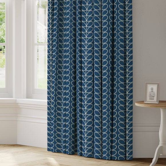 Orla Kiely Linear Stem Made To Measure Curtains Dunelm   50012265 