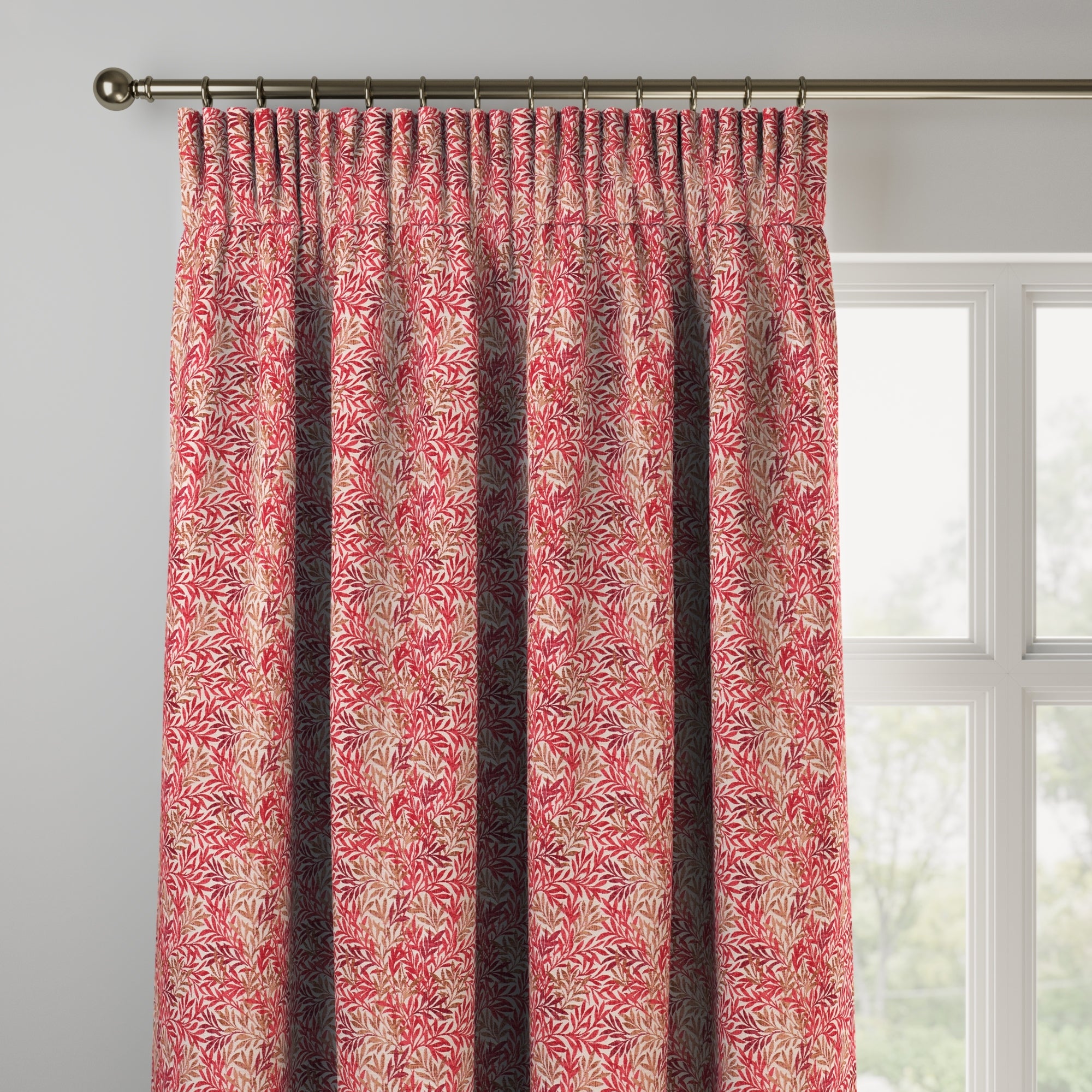 San Sebastian Made to Measure Curtains San Sebastian Rosso