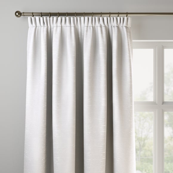 Aria Made to Measure Curtains Aria White