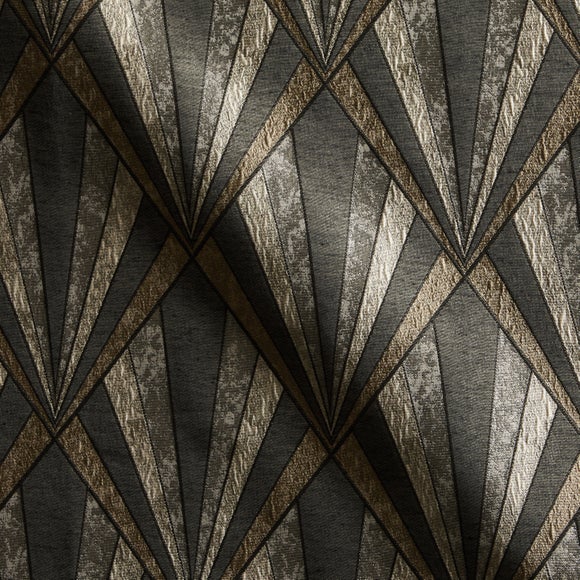 Vogue Made to Measure Curtains Vogue Black Chrome