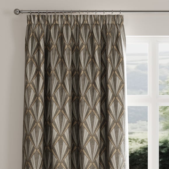 Vogue Made to Measure Curtains Vogue Black Chrome