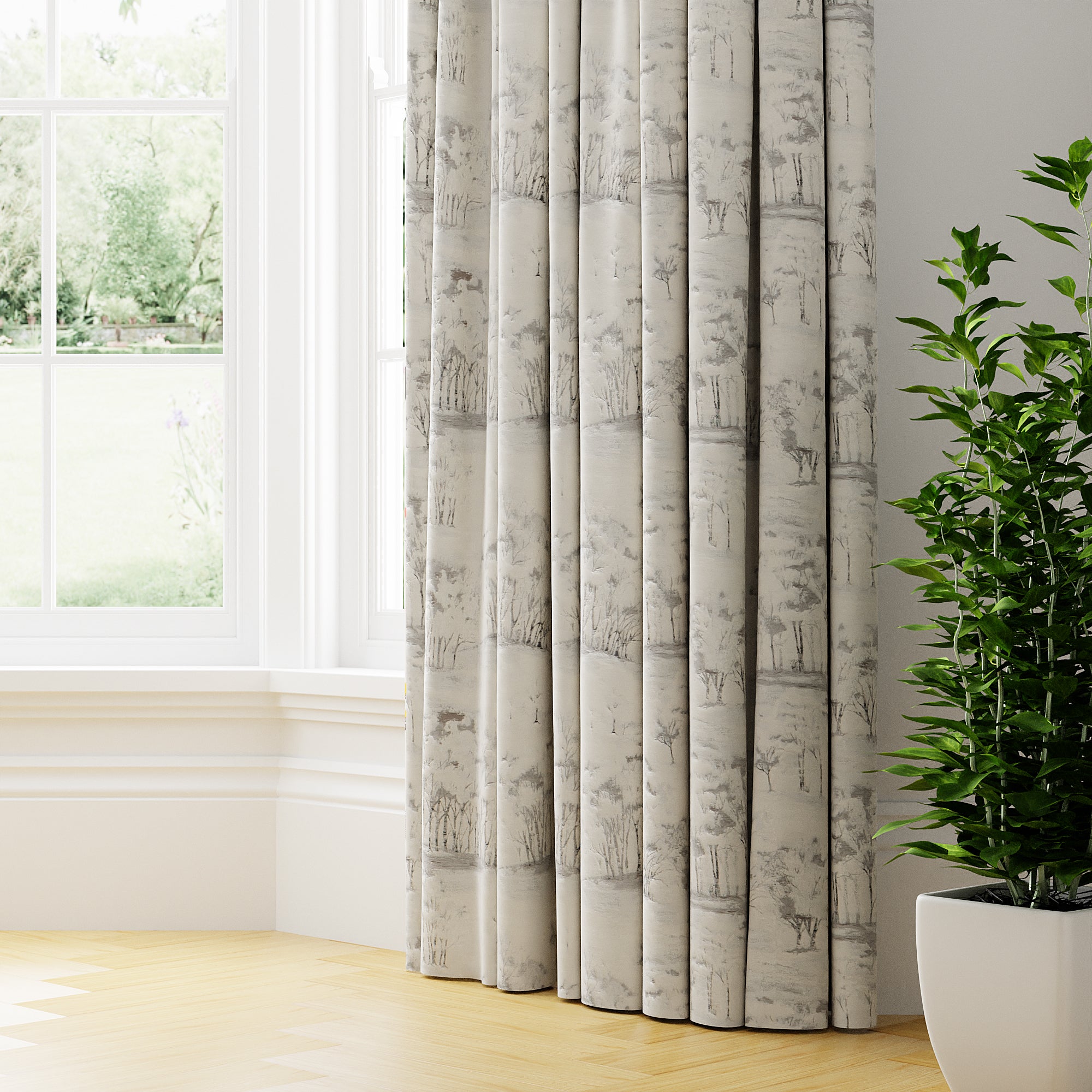 Arezzo Made to Measure Curtains Arezzo Charcoal