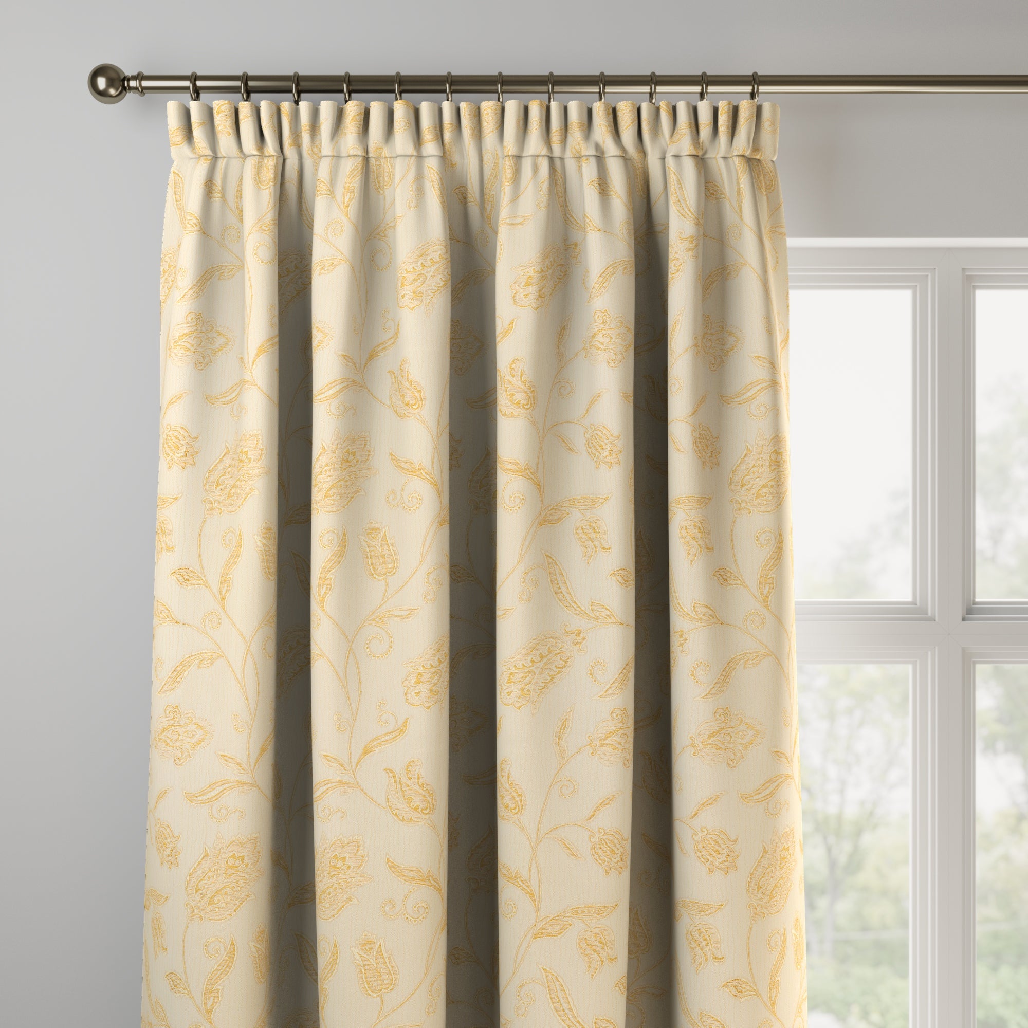 Cavendish Made to Measure Curtains Cavendish Jacquard Cream