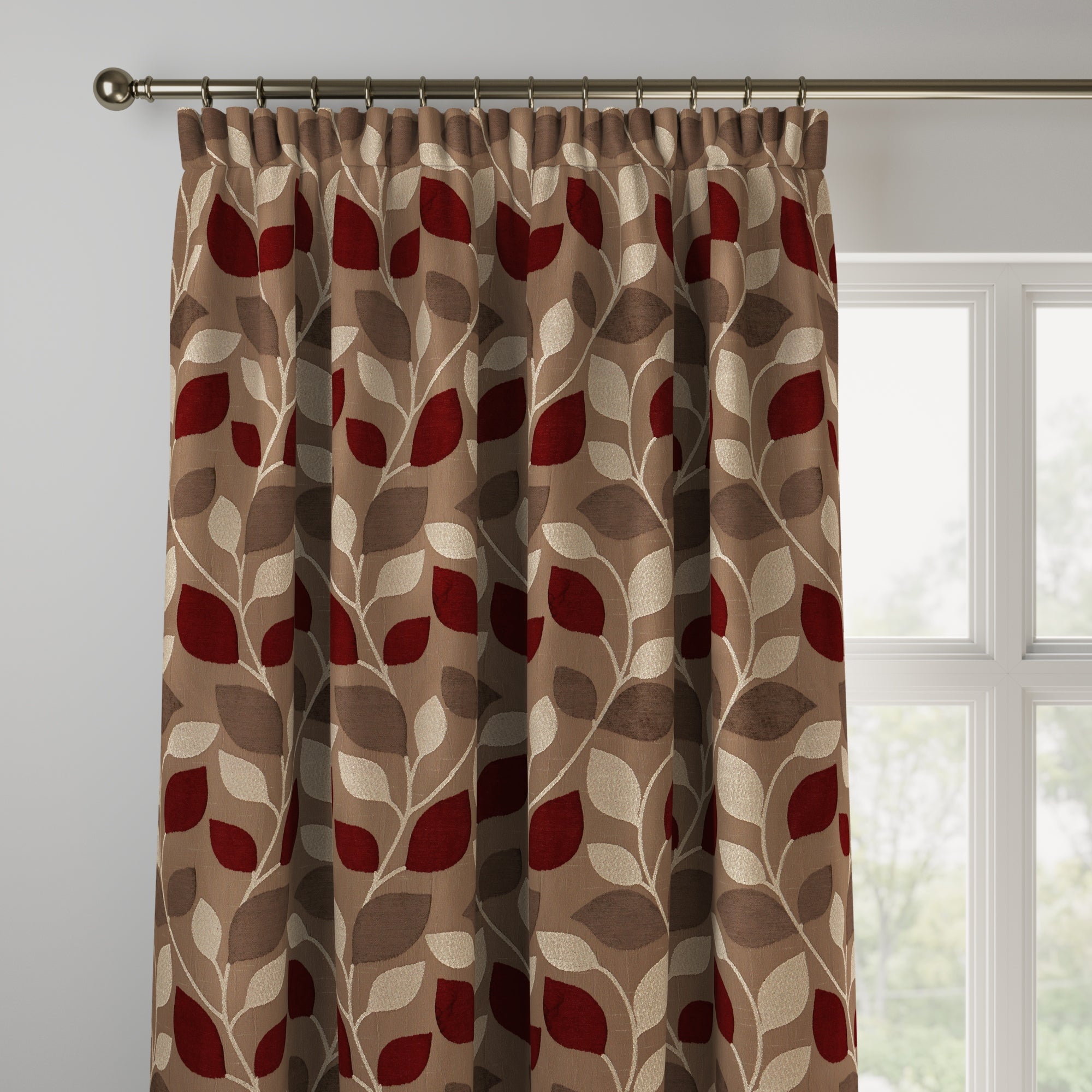 Matisse Made to Measure Curtains Matisse Rosso