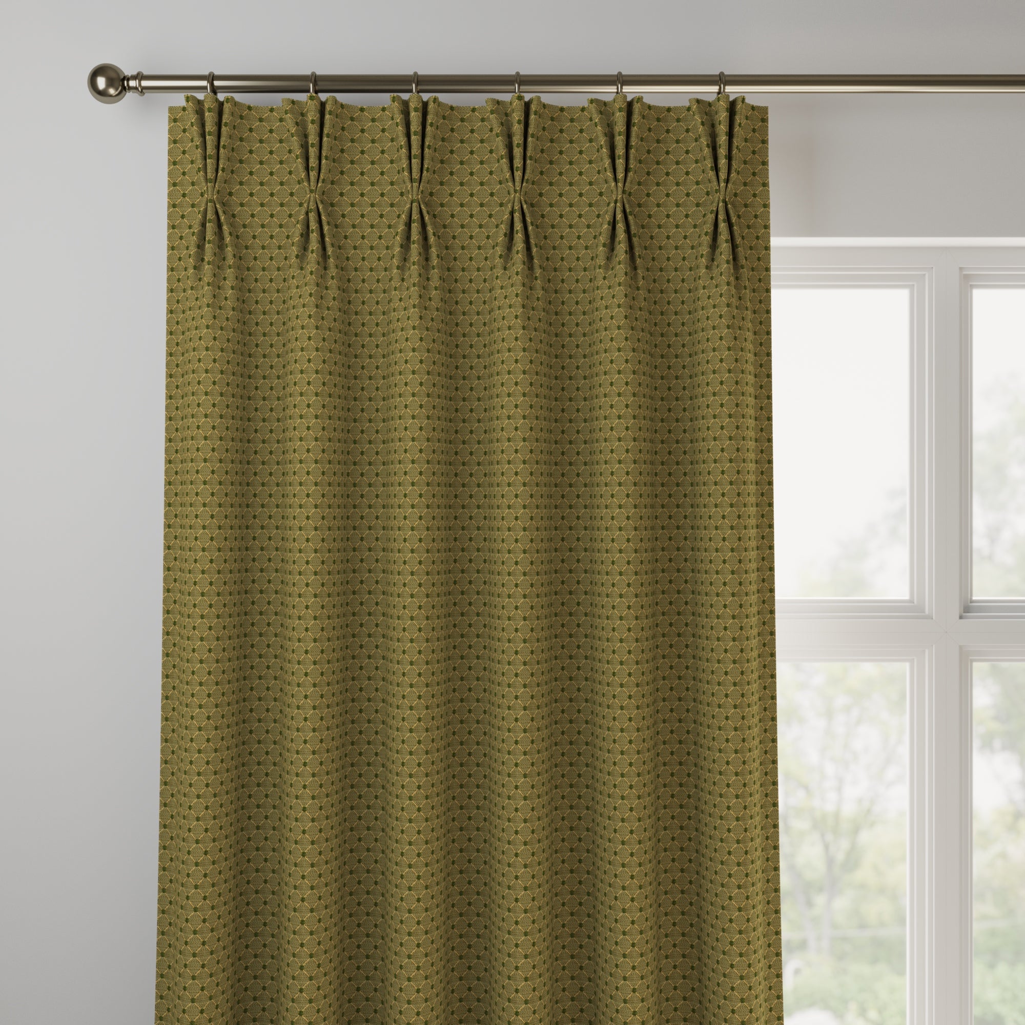 Orpheus Made to Measure Curtains Orpheus Green