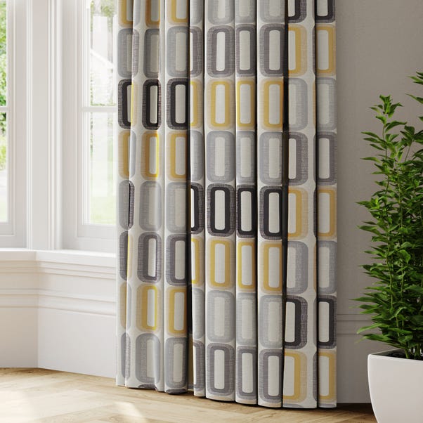 Dahl Made to Measure Curtains Dahl Ochre