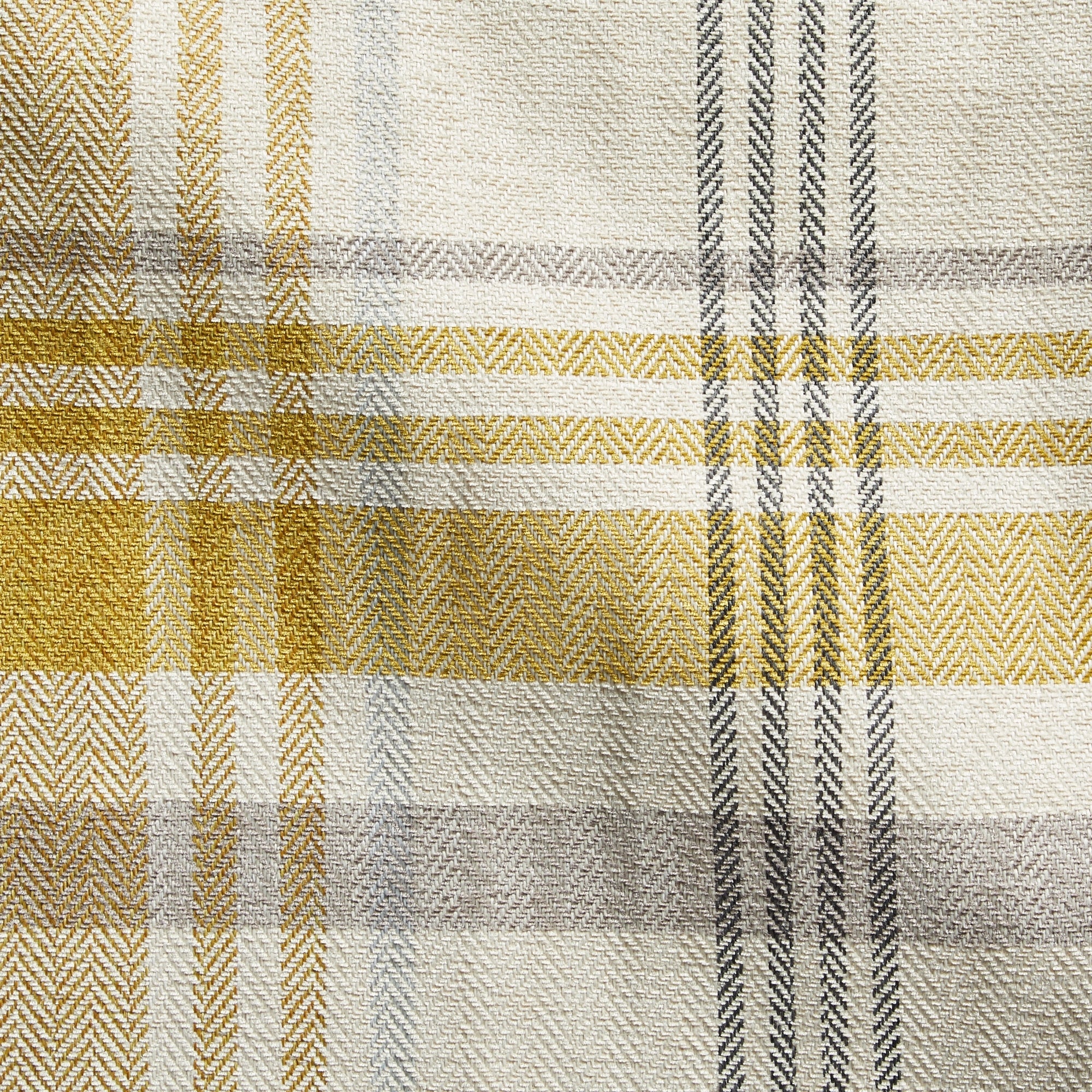 Melrose Check Made to Measure Curtains Melrose Ochre Check