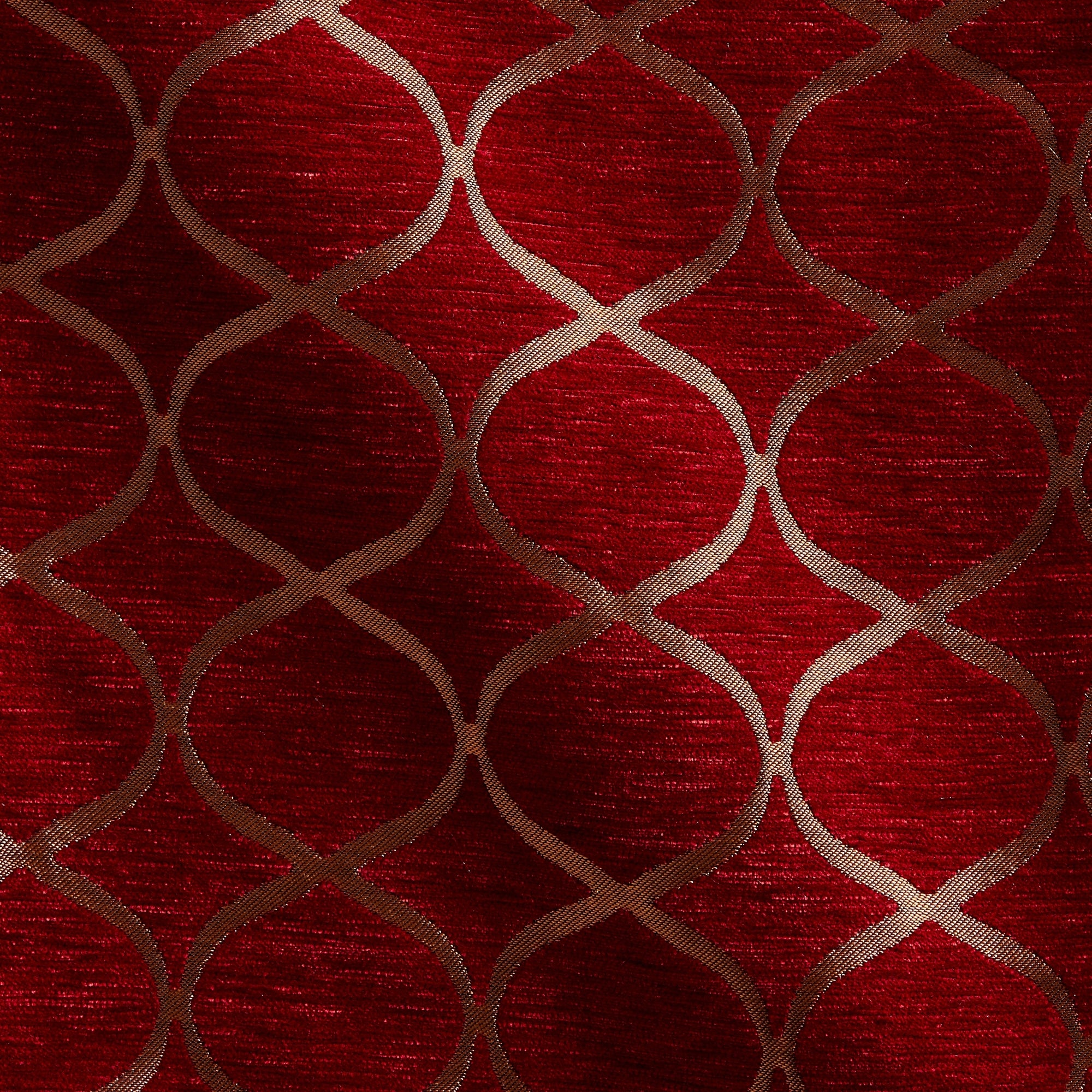 Trellis Made to Measure Curtains Trellis Rosso