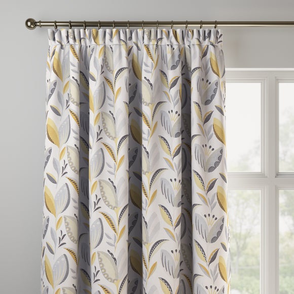 Leon Made to Measure Curtains Leon Ochre