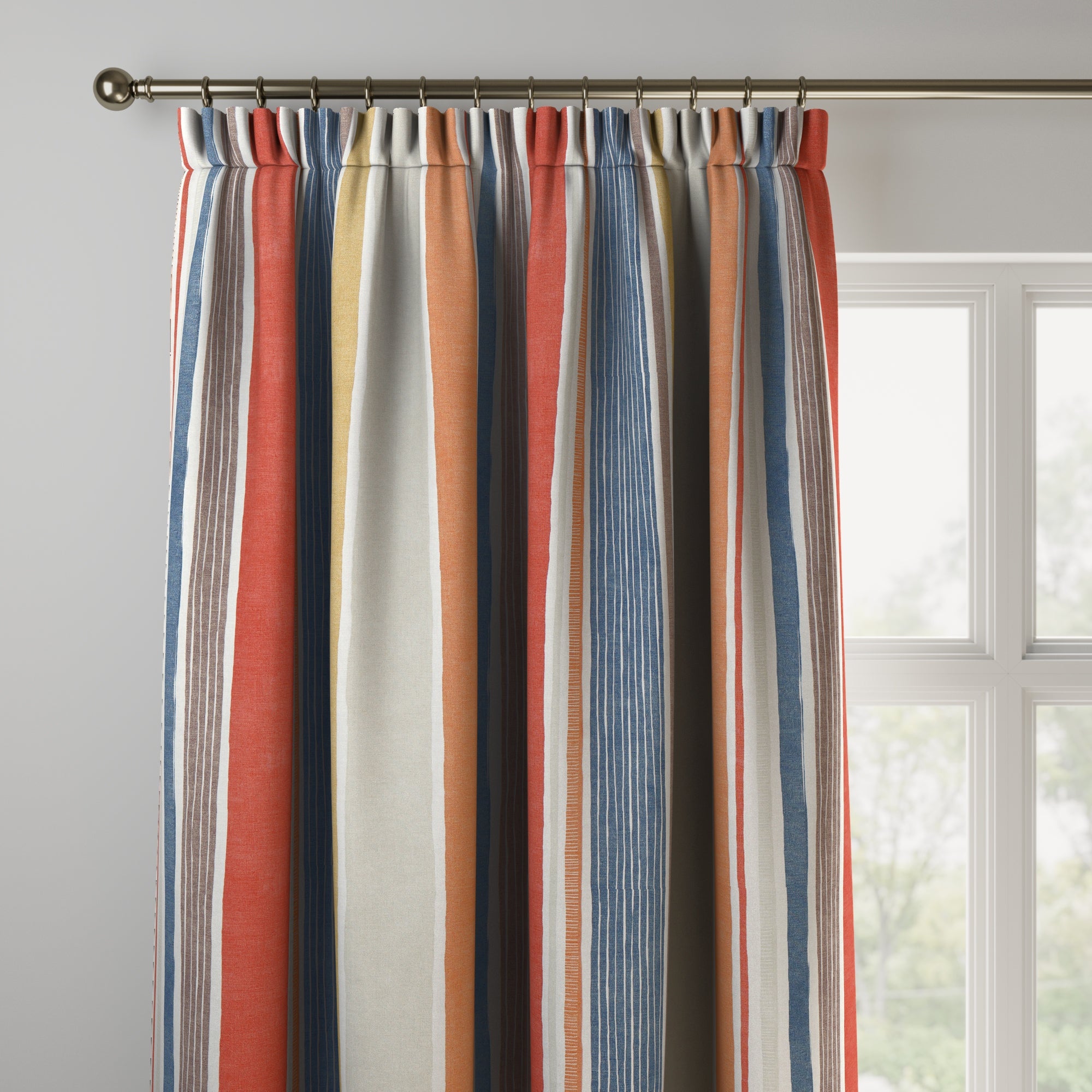 Marcel Made to Measure Curtains Marcel Burnt Orange