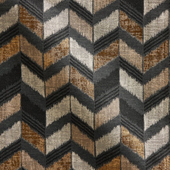 Zena Made to Measure Curtains Zena Charcoal