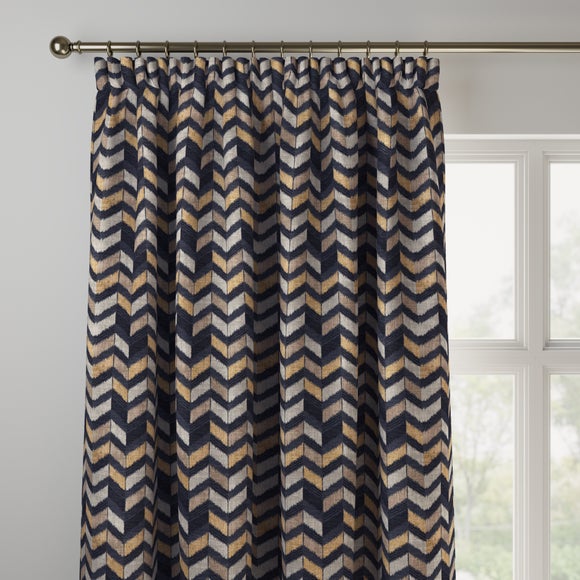 Zena Made to Measure Curtains Zena Charcoal