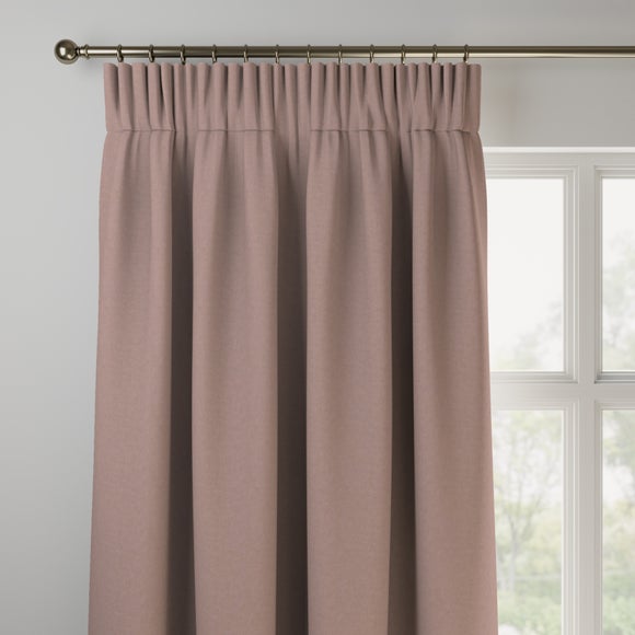 Nevis Made to Measure Curtains Nevis Jacquard Blush