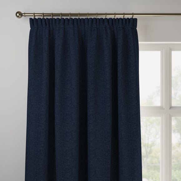 Nevis Made to Measure Curtains Nevis Jacquard Royal Blue