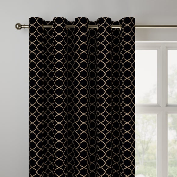 Trellis Made to Measure Curtains Trellis Indigo
