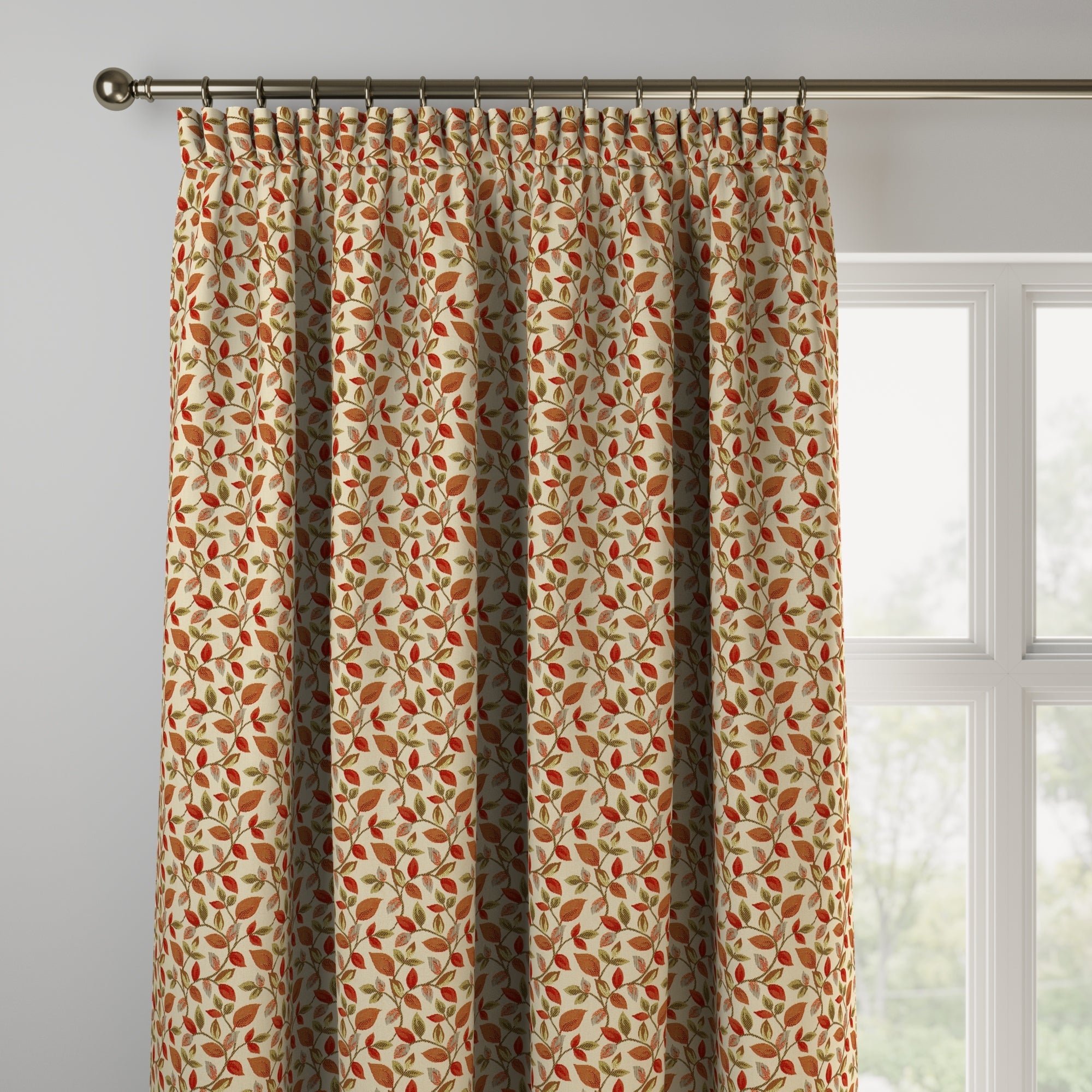 Vercelli Made to Measure Curtains Vercelli Burnt Orange