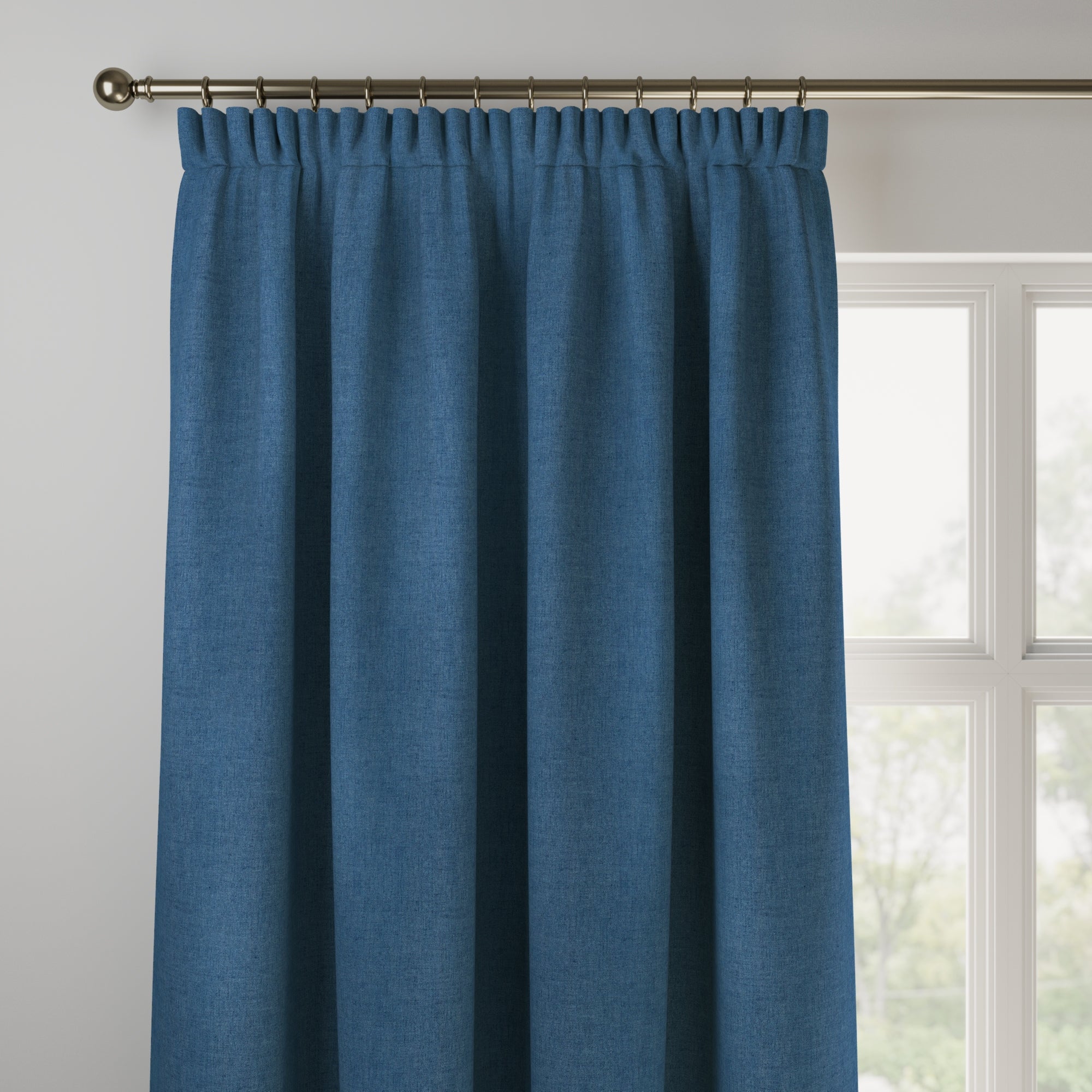 Saluzzo Made to Measure Curtains Saluzzo Indigo