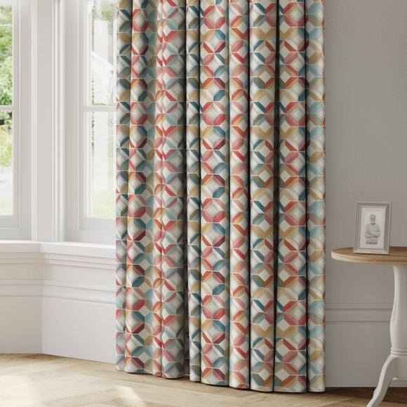 Geometric deals patterned curtains