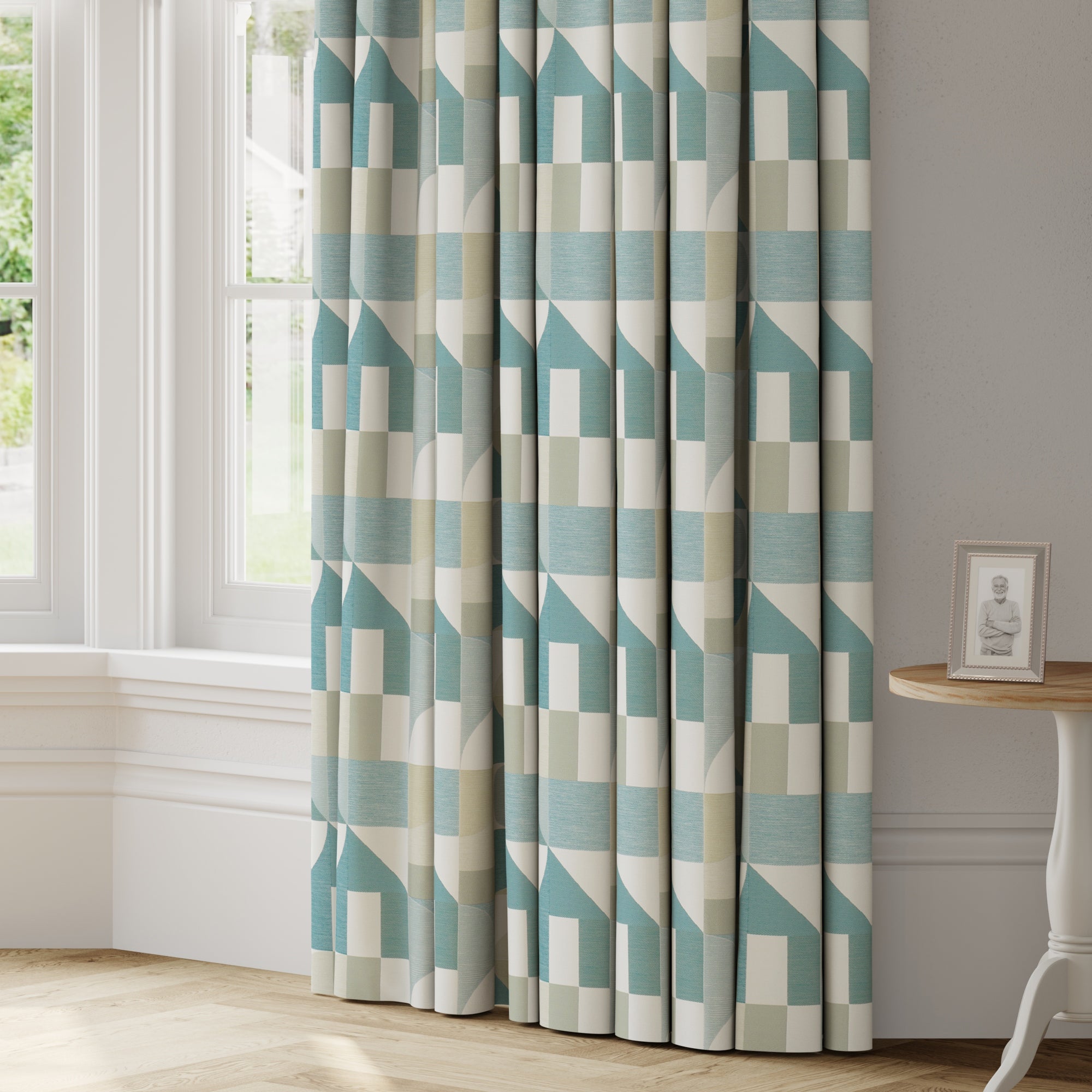 Adler Made to Measure Curtains Adler Seafoam