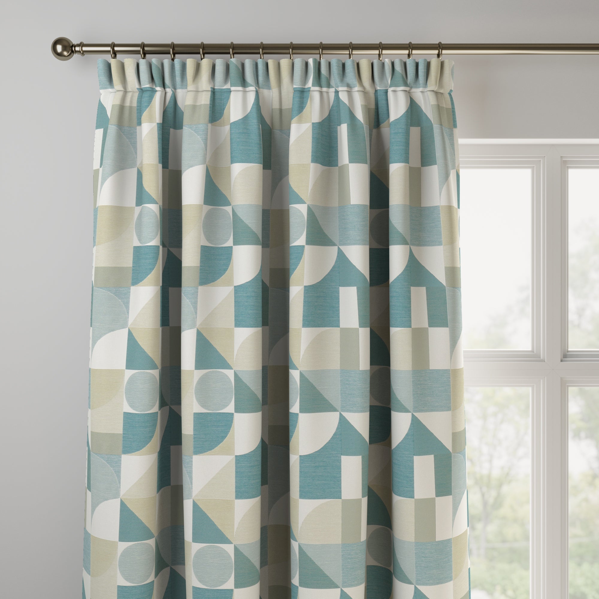 Adler Made to Measure Curtains Adler Seafoam