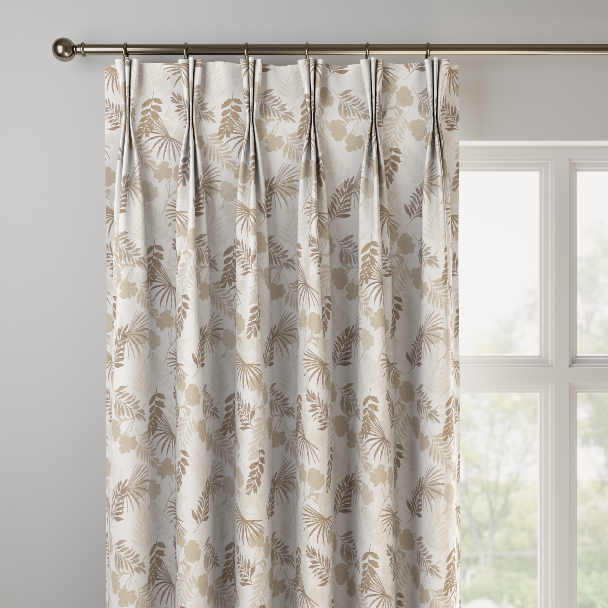 Tropical Made to Measure Curtains Tropical Natural