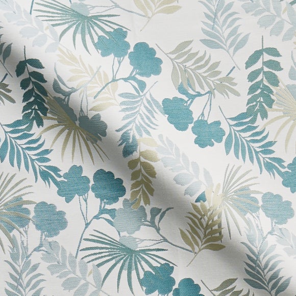 Tropical Made to Measure Curtains Tropical Seafoam
