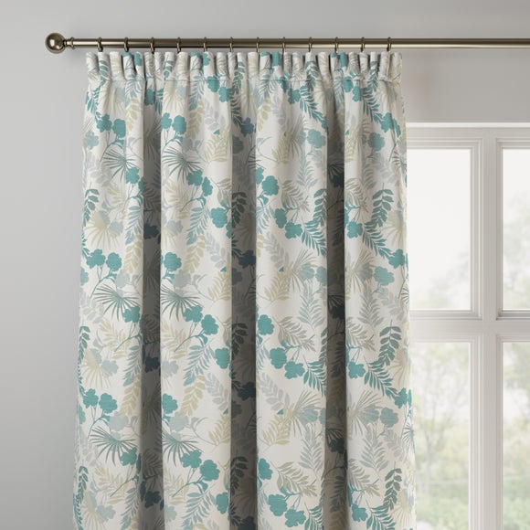 Tropical Made to Measure Curtains Tropical Seafoam