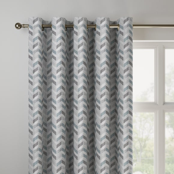 Zena Made to Measure Curtains Zena Duck Egg