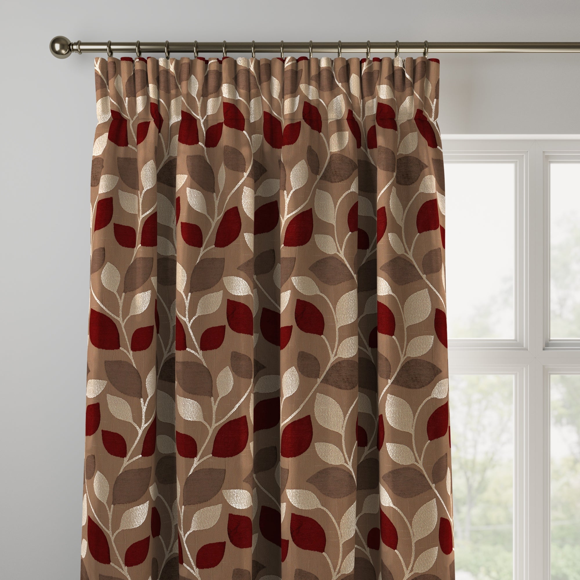 Matisse Made to Measure Curtains Matisse Rosso