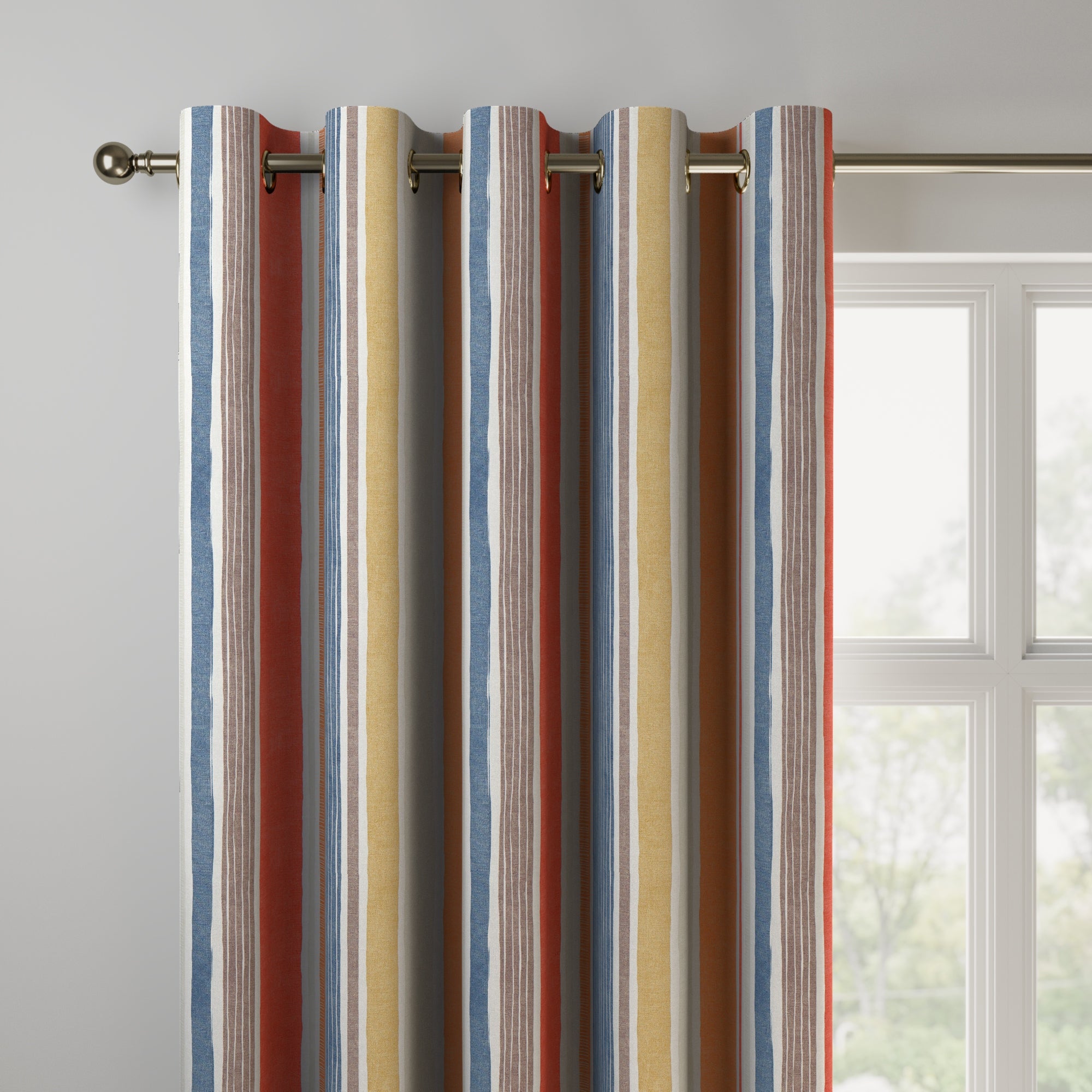 Marcel Made to Measure Curtains Marcel Burnt Orange