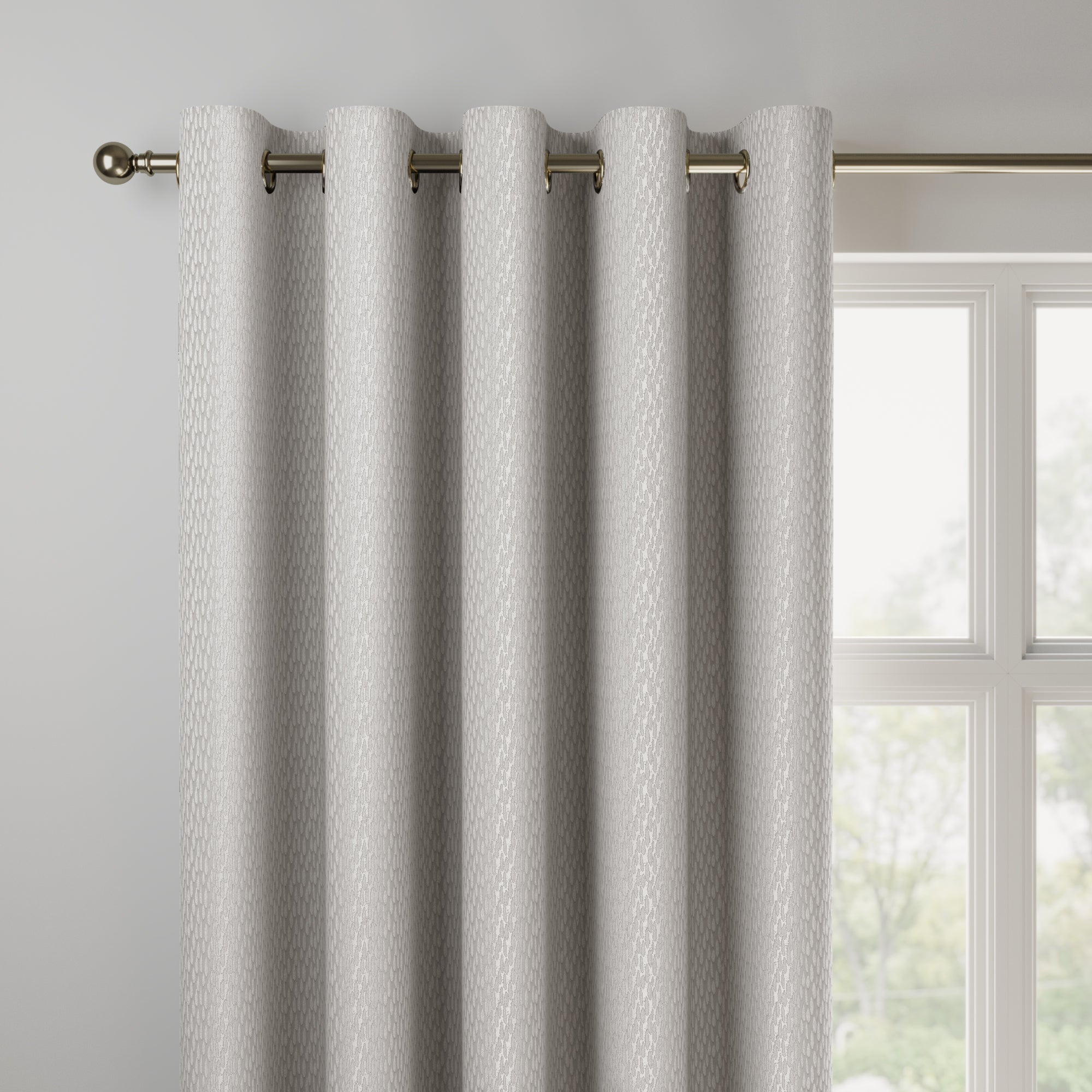 Astrid Made to Measure Curtains Astrid Silver