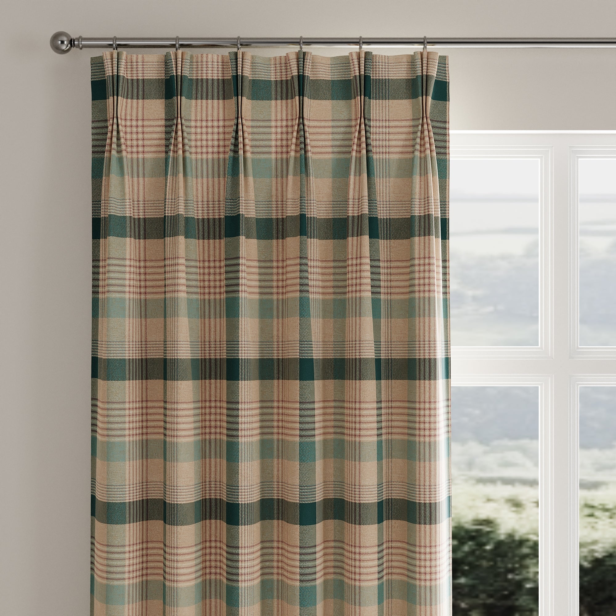 Katrine Made to Measure Curtains Katrine Teal