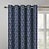 Geomo Made to Measure Curtains Geomo Woven Ink