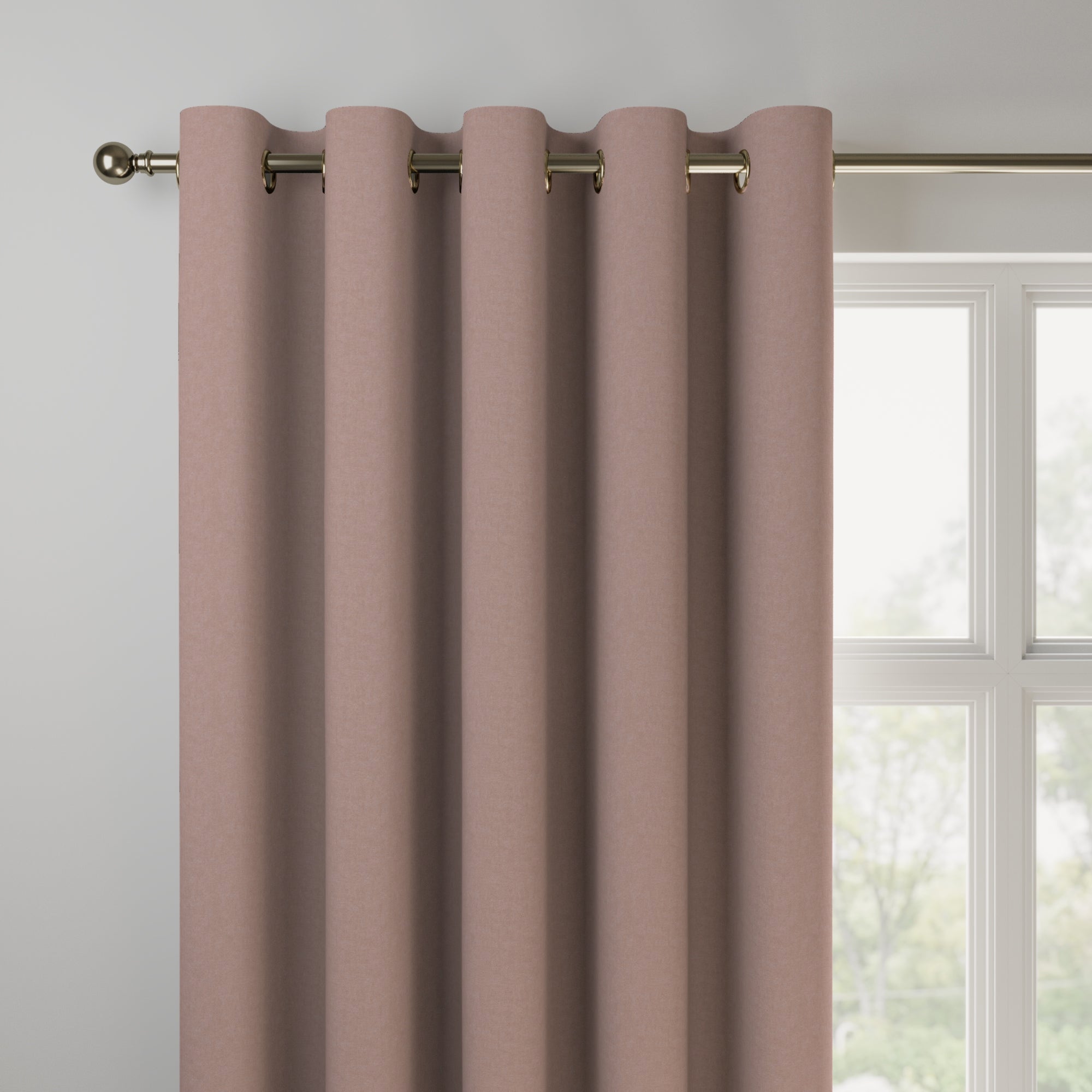 Nevis Made to Measure Curtains Nevis Jacquard Blush