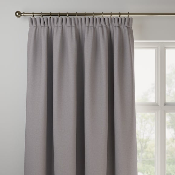 Nevis Made to Measure Curtains Nevis Jacquard Silver