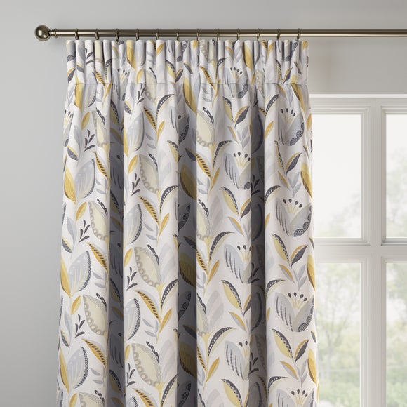 Leon Made to Measure Curtains Leon Ochre