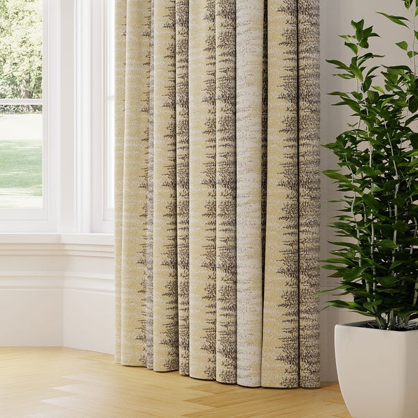 Byron Made to Measure Curtains Byron Ochre