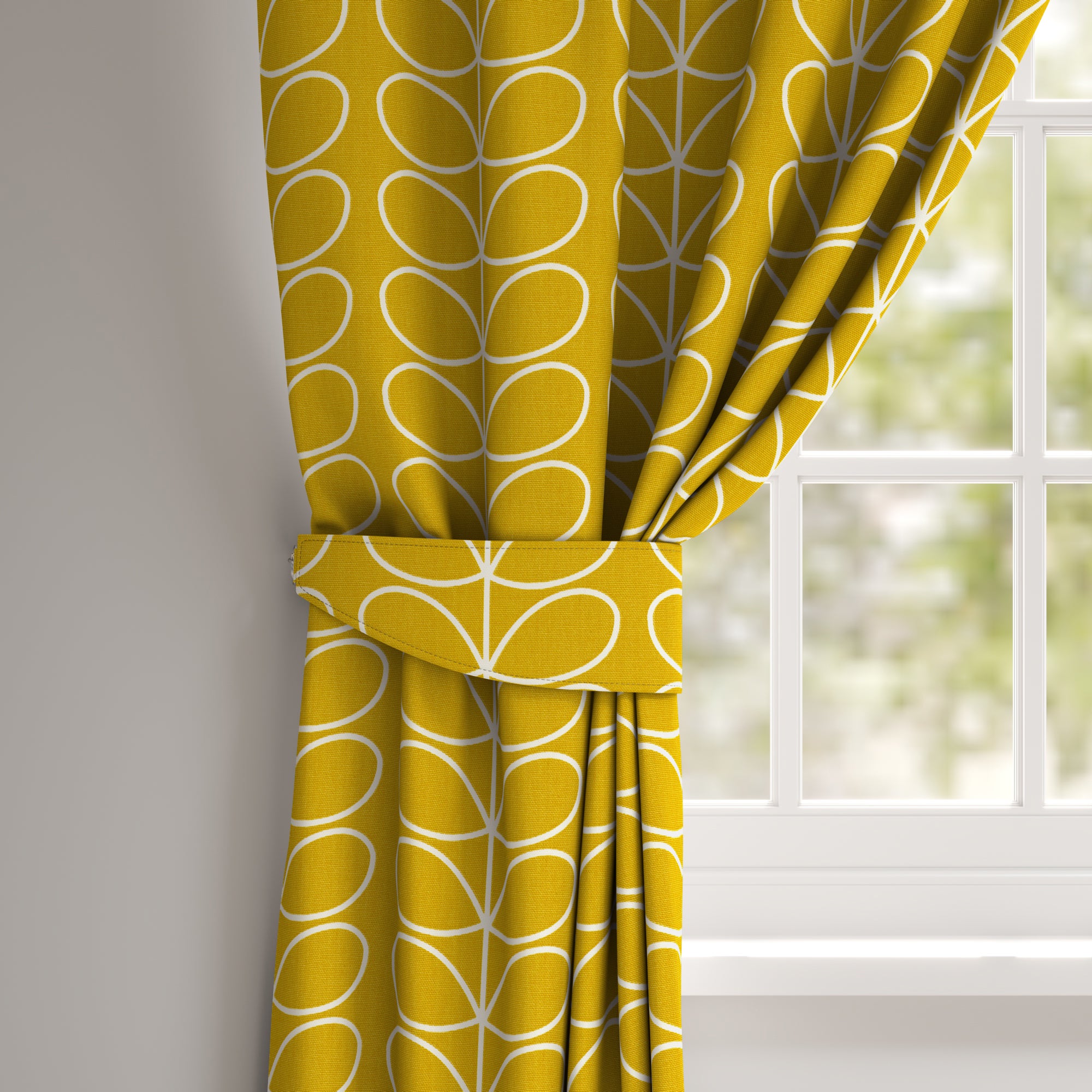 Orla Kiely Linear Stem Made To Order Tieback Orla Kiely Linear Stem Dandelion