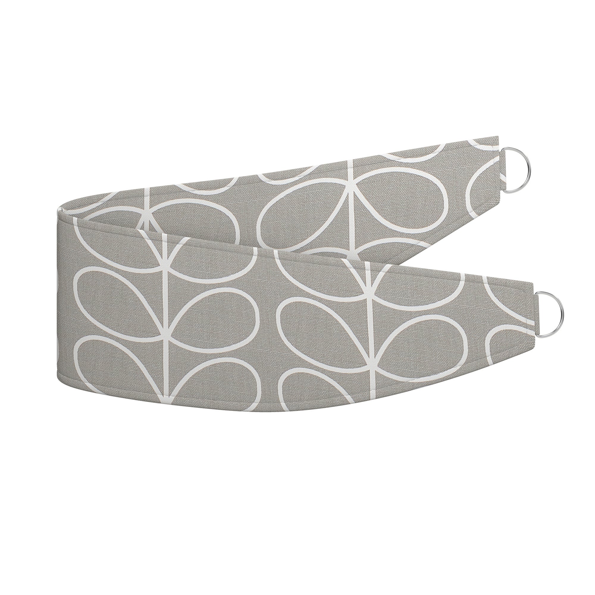 Orla Kiely Linear Stem Made To Order Tieback Orla Kiely Linear Stem Silver