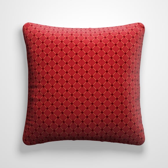 Dunelm red cushion outlet covers