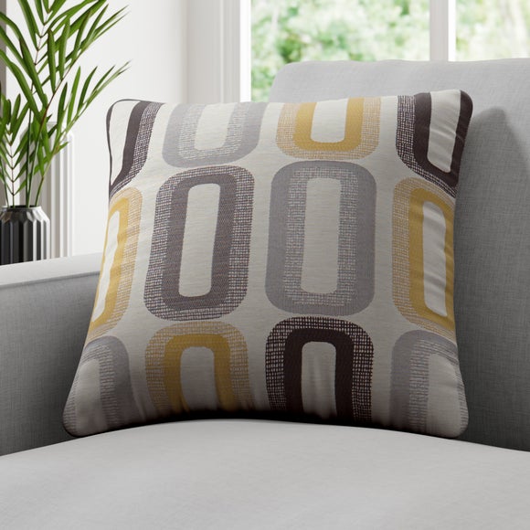 Dunelm shop ochre cushions