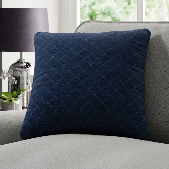 Dunelm navy cushions best sale