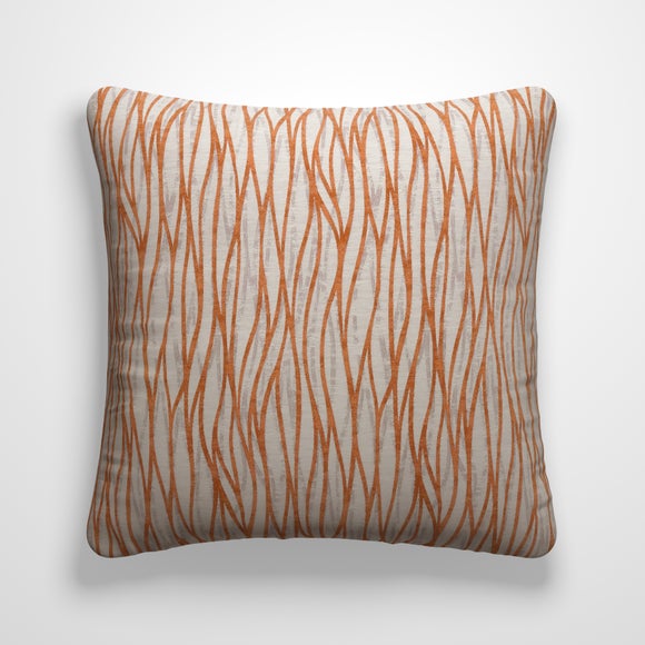 Linear Made to Order Cushion Cover Linear Burnt