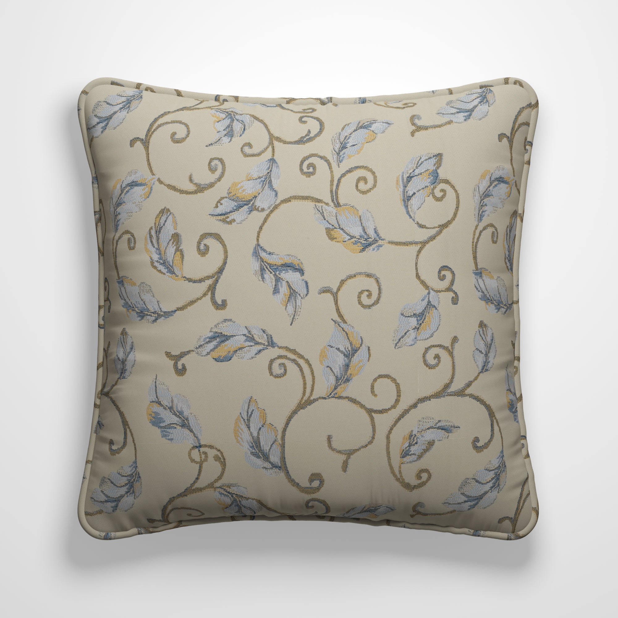 Summer Scroll Made to Order Cushion Cover Summer Scroll Blue