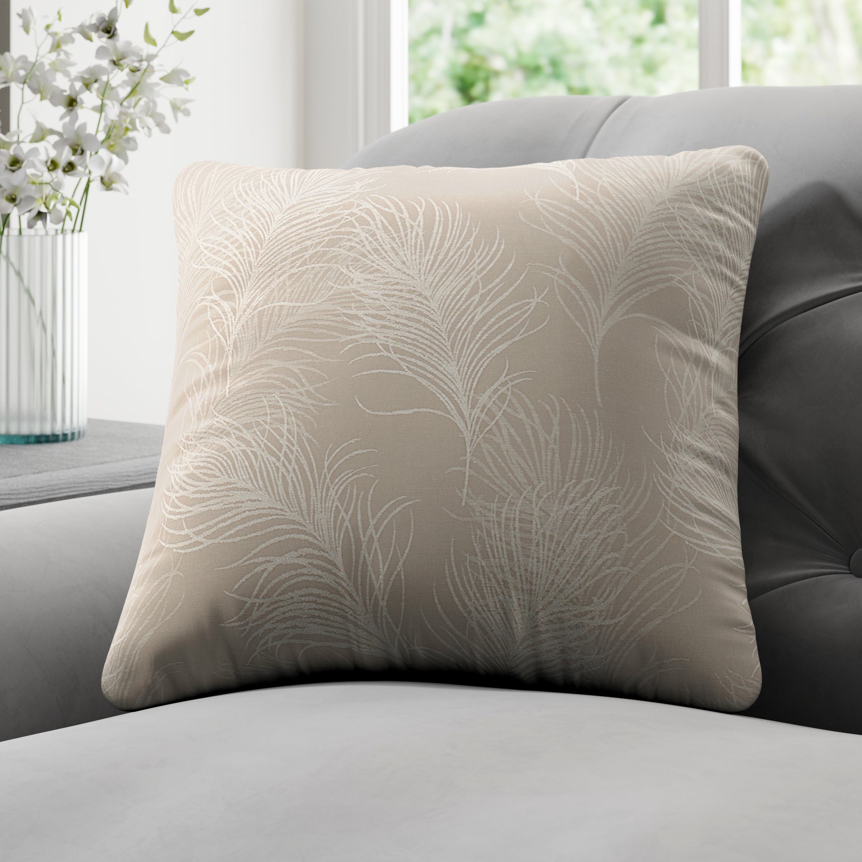 Feathers Made to Measure Cushion Cover Dunelm