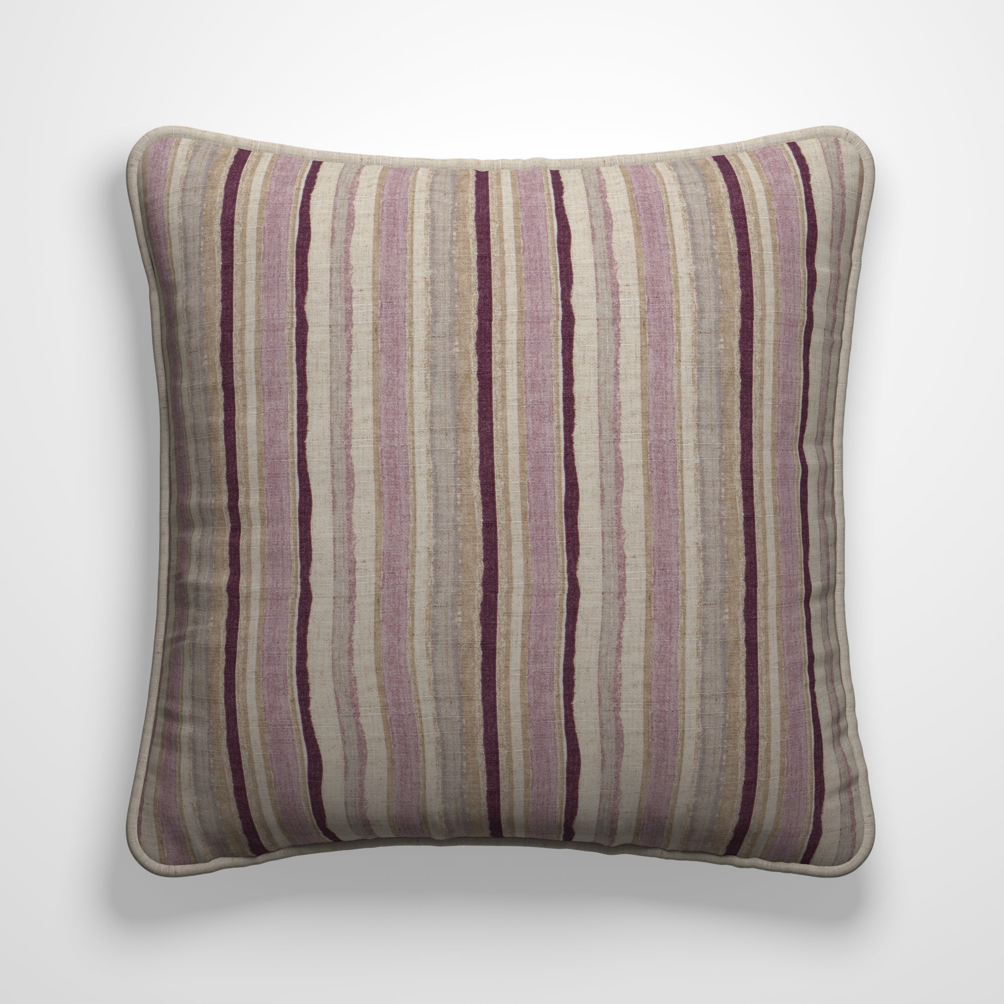 Misty Moors Made to Order Cushion Cover Misty Moors Stripe Lilac