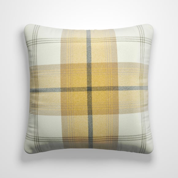 Highland Check Made to Order Cushion Cover Highland Check Ochre